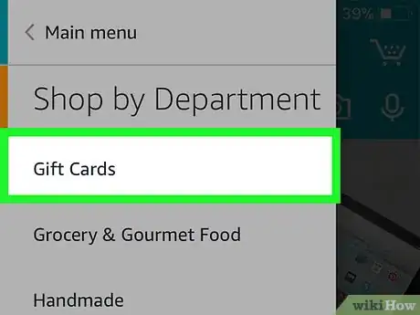 Image titled Buy an Amazon Gift Card on iPhone or iPad Step 4