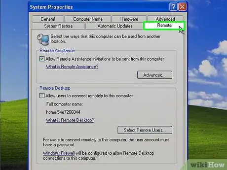 Image titled Use the Remote Desktop Connection in XP Step 3