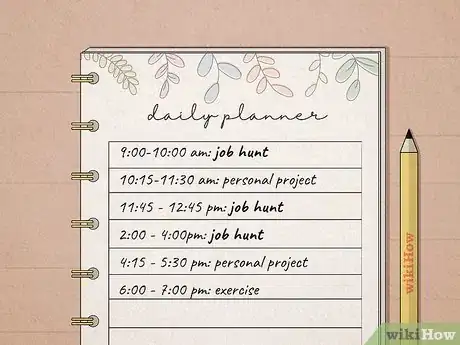 Image titled Manage Time Effectively While Unemployed Step 1