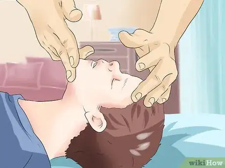 Image titled Treat an Unconscious Choking Adult or Child Step 3