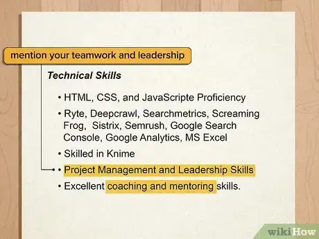 Image titled Show Technical Skills on a Resume Step 15