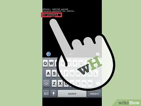 Image titled Change the iPhone Root Password Step 5