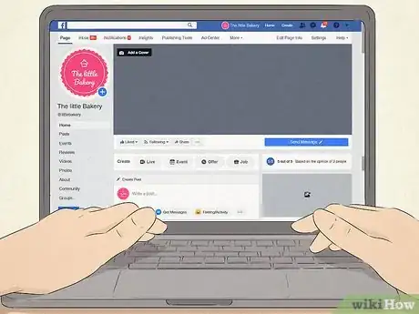 Image titled Grow a Facebook Page Fast Step 2