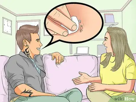 Image titled Treat an Irritated Belly Button Piercing Step 5