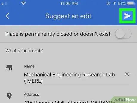 Image titled Edit Google Maps on iPhone or iPad Step 6