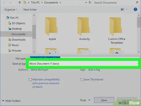 Image titled Convert a WordPerfect Document to a Microsoft Word Document Step 14