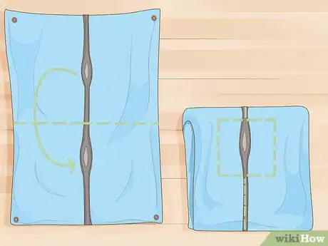 Image titled Wear a Vinyasa Wrap with Armholes Step 1