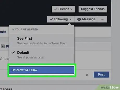 Image titled Unfriend Someone on Facebook Without Actually Unfriending Them Step 4