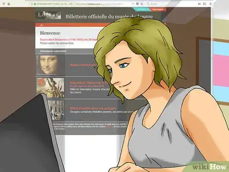 Image titled Avoid Lines at the Louvre Step 1