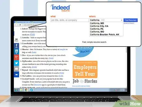 Image titled Post Your Resume Online Step 1