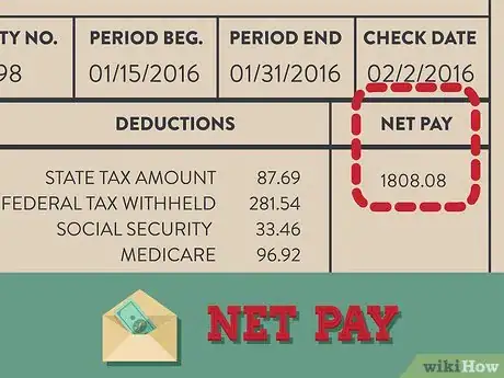 Image titled Read a Pay Check Stub Step 3