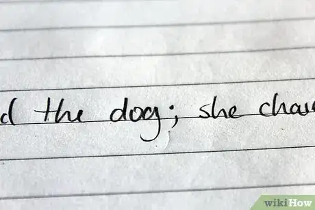 Image titled Learn to Use a Colon or Semicolon Step 2