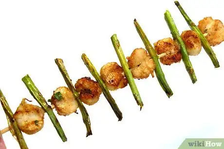 Image titled Make Scallop Kebabs Step 5