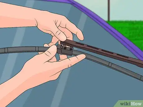Image titled Stop Windshield Wiper Blades from Squeaking Step 11