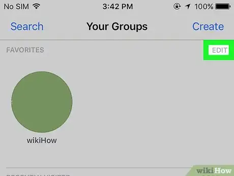 Image titled Organize Facebook Groups on iPhone or iPad Step 3