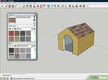 Image titled Design a Dog House in SketchUp Step 10