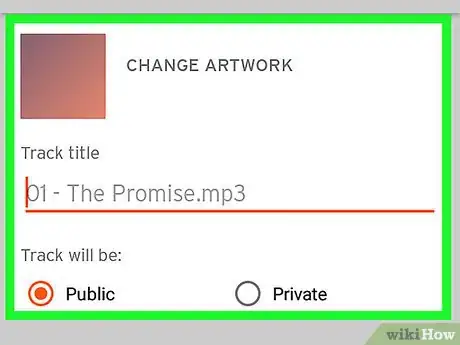 Image titled Upload a Song on Soundcloud on Android Step 6