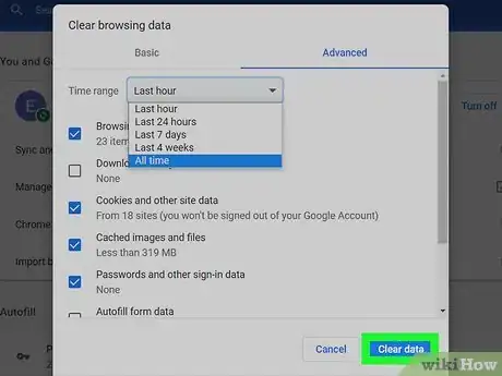 Image titled Erase Google History Step 12