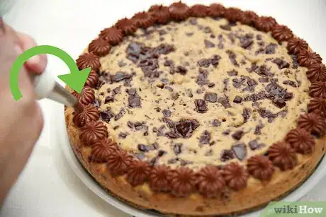 Image titled Make a Chocolate Chip Cookie Birthday Cake Step 13