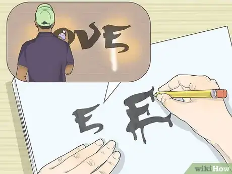 Image titled Create Your Own Graffiti Style Step 5