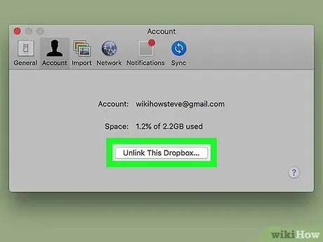 Image titled Log Out on Dropbox on PC or Mac Step 3