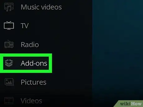 Image titled Install Add Ons on Kodi on PC or Mac Step 2