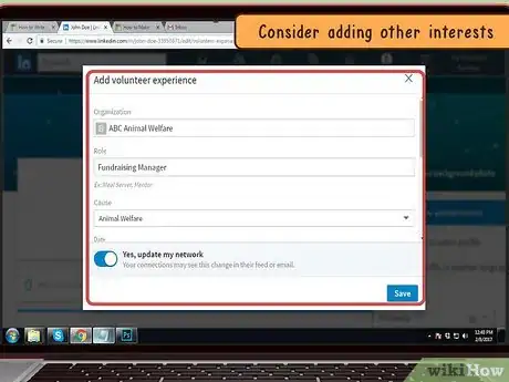 Image titled Write a LinkedIn Profile Step 12