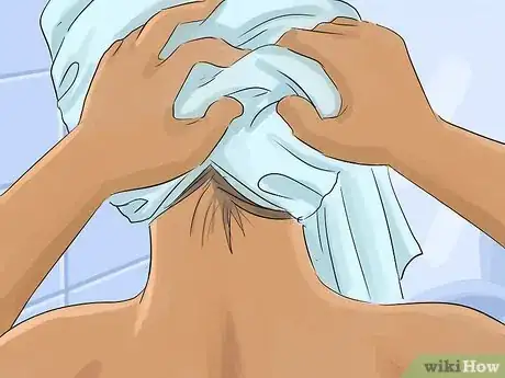 Image titled Crimp Your Hair Overnight Step 2