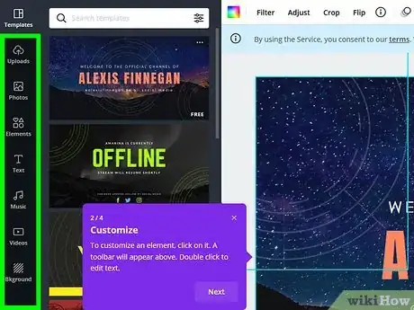 Image titled Create a Twitch Banner Step 4