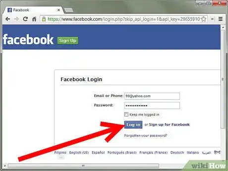 Image titled Authorize an App to Connect with Facebook Step 7