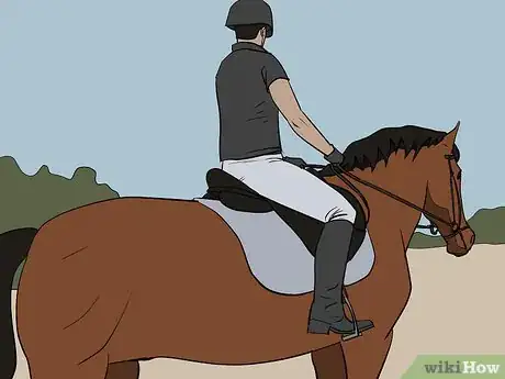 Image titled Avoid Falling off a Horse Step 3