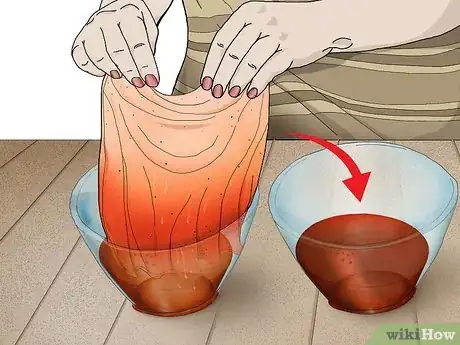 Image titled Ombre Dye Table Runners Step 4