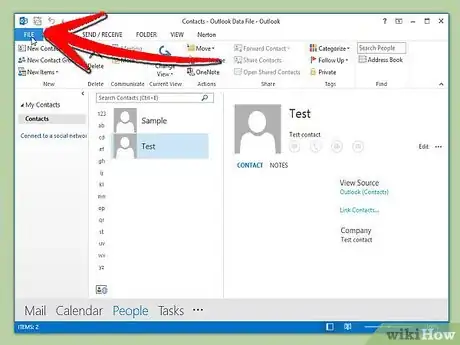Image titled Convert Vcard Contacts to Microsoft Outlook Format Step 2