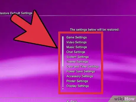 Image titled Reset the Default Settings of PS3 Step 4
