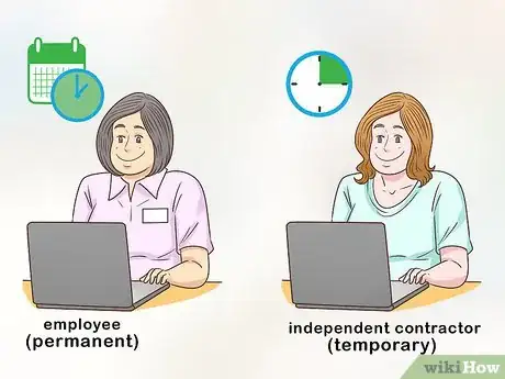 Image titled Distinguish Employees from Non‐Employees Step 1