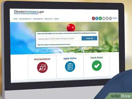 Image titled Register Early for Federal Disaster Assistance Step 1