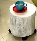 Make a Tree Stump Coffee Table