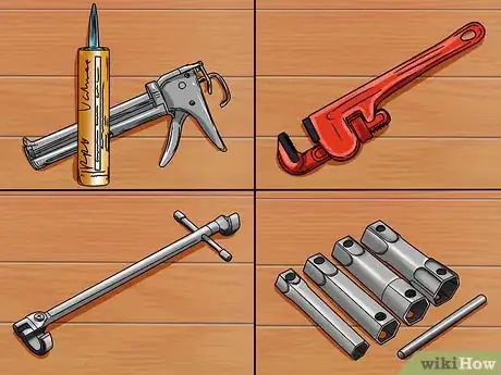 Image titled Install a Bathroom Sink Step 1