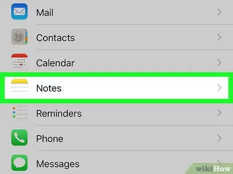 Image titled Protect Sensitive iCloud Notes on iPhone or iPad Step 2