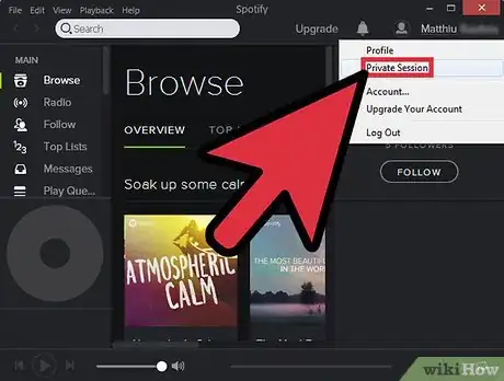 Image titled Make Your Sessions Private on Spotify Step 4