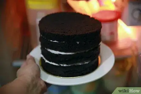 Image titled Make a Galaxy Mirror Cake Step 3