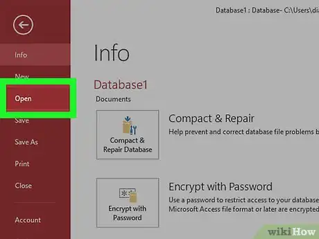 Image titled Create Action Queries in Microsoft Access Step 1