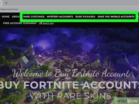 Image titled Buy a Fortnite Account Step 2