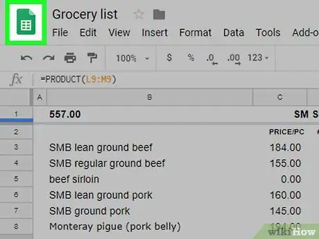 Image titled Use Importrange on Google Sheets on PC or Mac Step 8