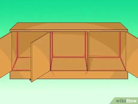 Image titled Hang Sheet Metal in Your Cabinets Step 4