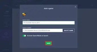 Activate Game Mode in Avast