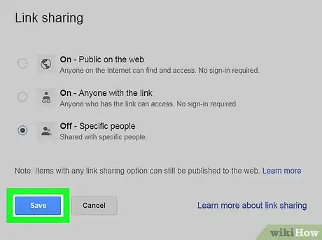 Image titled Unshare on Google Drive on PC or Mac Step 7