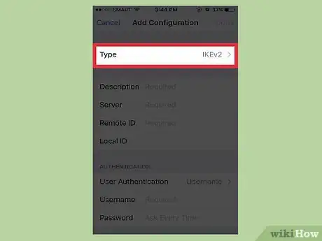 Image titled Configure VPN on an iPhone Step 5