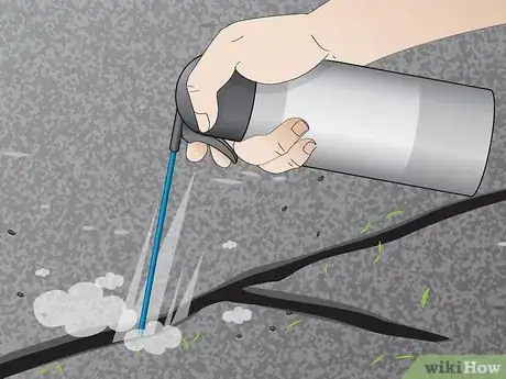 Image titled Fill Asphalt Cracks Step 11