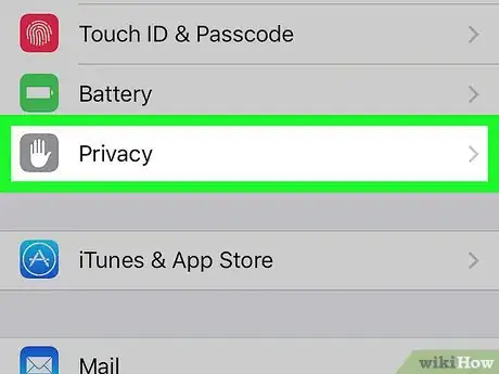 Image titled Control What Information Each App Can Access on an iPhone Step 2